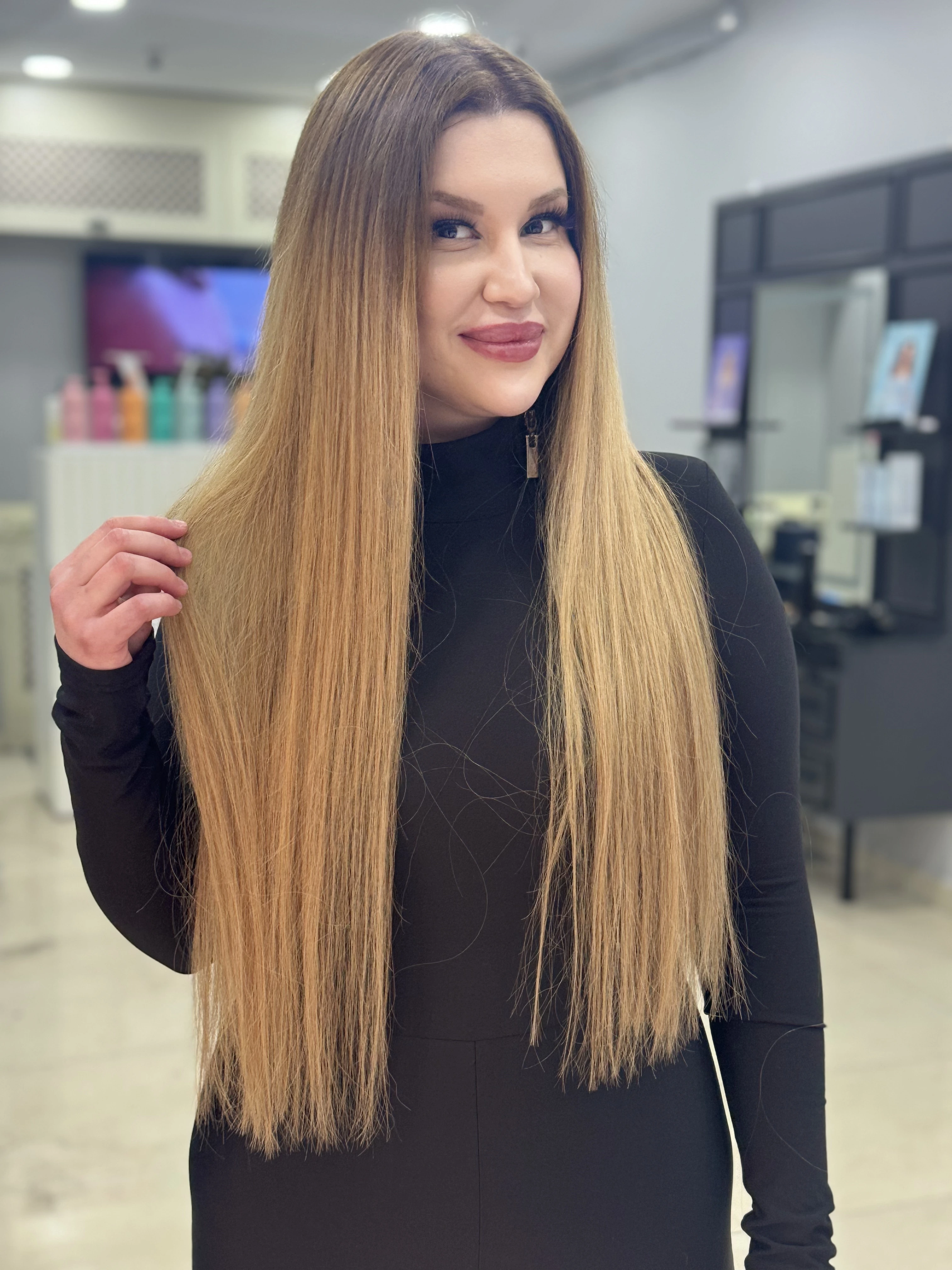 Profesyonel saç kaynak hizmeti örneği